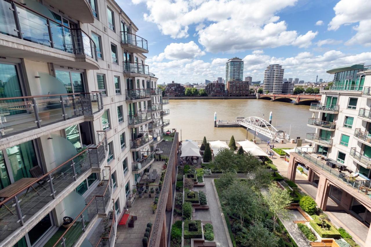 Beautiful River View Close To London Eye Lägenhet Exteriör bild